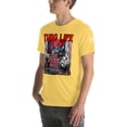 thumbnail image 4 of Thug Life Unisex t-shirt Graffiti  (Yellow, M), 4 of 6