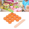 thumbnail image 4 of Zanahoria de madera bloques juguetes juegos educativos simulación rábano edificio gran regalo para niños pequeños niños niñas ANGGREK Otros, 4 of 8