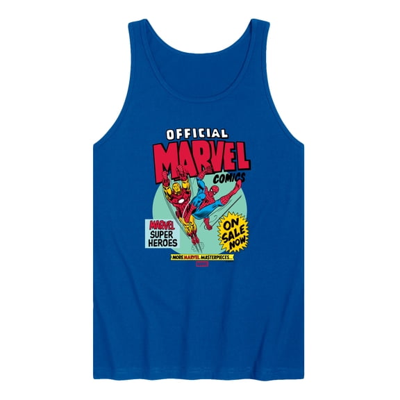 Marvel - Heroes Spider-Man Iron Man - Men's Sleeveless Graphic Tank