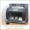thumbnail image 3 of FONDOTIN 6pcs Black Plastic Gear Wheel for Cash Counter Machine in Money Counting Operations, 3 of 8