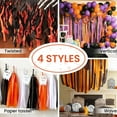 thumbnail image 5 of 6Pcs Streamers Paper (4.5CM x 25M/Roll) Crepe Paper Streamers, Tassels Streamer Pape for Party Decorations Wedding, Festivalorange, 5 of 6