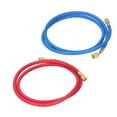 thumbnail image 2 of Refrigerant Refilling Tube， Air Conditioner Hose, Multi-Scene Use Explosion-Proof Holes Ptfe Gaskets Man For Woman For R410 2Pcs 1.5m, 2 of 8