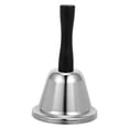 thumbnail image 1 of KAKOWELY bed bell Stainless Steel Hand Bell Loud Dinner Bell For Classroom Restaurant Call Bell Service Bell For Desk Ringing Bell For Food Line Alarm Jingles Ringing, 1 of 5