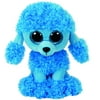 TY Beanie Boos -Mandy the Blue Poodle (Glitter Eyes) Small 6" Plush