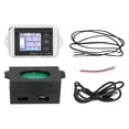 thumbnail image 4 of Voltímetro, VAT-4300 Probador de capacidad de batería Amperímetro Medidor de corriente de voltaje Durabilidad extendida, 4 of 8