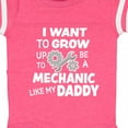 thumbnail image 4 of Inktastic I Want to Grow Up to Be a Mechanic Like My Daddy Boys or Girls Baby Bodysuit, 4 of 5