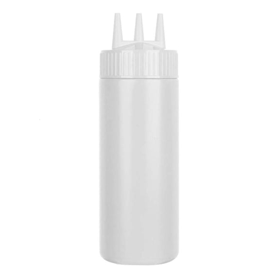 Giaone 3 Holes Twist Cap Squeeze Bottle Food Grade Ketchup Sauce Bottle Sauce Jars