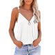 thumbnail image 1 of Karight Womens Tank Tops Half Zip V Neck Tshirts Summer Sexy Sleeveless Cami Shirts Ladies Chain Straps Casual Loose Blouses, 1 of 6