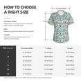 thumbnail image 4 of Honeii Cute Corgi Head Print Women's Classic V-Neck T-Shirt,Womens Fashion Tops,Stylish Everyday Top for Women, Casual Summer Spring Outfits Clothes-XX-Large, 4 of 5