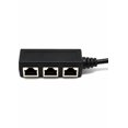 thumbnail image 4 of Adaptateur Séparateur Ethernet 3 Voies RJ45: Convertit un Port Réseau Unique en Trois, Rallonge de Câble Ethernet Durable pour Maison/bureau, Transmission de Données Stable à Haute Vitesse, Séparateur Réseau Compact Noir, 4 of 4