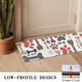 thumbnail image 3 of Paw Prints and Bones Door Rugs,Washable Non Slip Door Mats Indoor,Decorative Door Mats,Entry Mat Indoor for Entrance,Bedroom,Kitchen,Bathroom,16"x47", 3 of 6