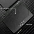 thumbnail image 5 of TECH CIRCLE for 7 Inch Tablet Android 11/12/13/14 Tablet Universal Case with Stand (Portrait/Landscape Viewing Angles)/Hand Strap/Front Pocket/Card Slots, PU Leather Folio Case with Lanyard, Black, 5 of 6