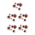 thumbnail image 3 of QualitChoice 1 Set Star Decorations Household Interesting Exquisite Stars Pendant Party Supply Craft Decoration Decor Props for Layout Rose gold 5Set, 3 of 6