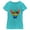 Tahiti Blue, variant on Girl's Lilo & Stitch Rainbow Shave Ice Stitch Graphic Tee Light Pink X Small