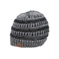 thumbnail image 1 of Gravity Threads Tuque Tricotée Douce Extensible - Noir Argent, 1 of 2