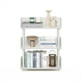 thumbnail image 6 of Furinno Turn-N-Tube 3-Tier Freestanding Multipurposes Display Rack White/White, 6 of 6