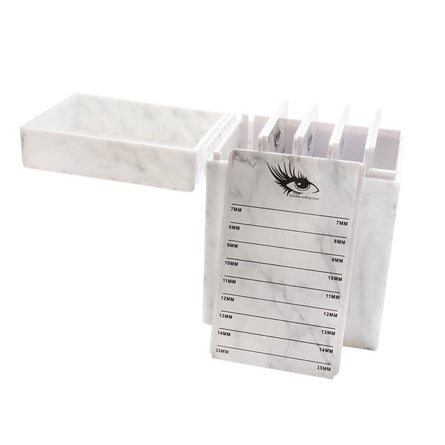 Caja de almacenamiento de pestañas acrílicas de 5 capas, cubierta antipolvo, organizador de maquillaje, soporte para paletas de pegamento para pestañas postizas, suministros de herramientas de