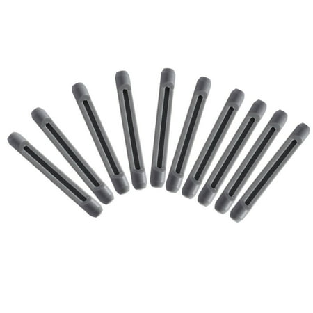 

5 Pairs Comfortable Silicone Anti Ear Hooks for Eyeglass Sunglasses (Gray)