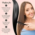 thumbnail image 4 of Allegro Combs 61 XL Rat Tail Combs Wide Tooth Comb Detangling Hair Styling Coarse Hair For Women Made In USA 3 Units Black, 4 of 4