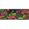 thumbnail image 6 of Frog Mushroom Mouse Pad Extended Large Gaming Mouse Pad XL Stitched Edges for Gamer Home Office 31.5 X 11.8 Inch, 6 of 13