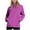 Purple, variant on Uaswgudfs Women's Softshell Jacket with Hood Waterproof Lightweight Windbreaker Windproof Rain Shell Jacket for Outdoor Hiking