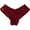 Red, variant on Womens Low Waist Lace Through Waist Bikini Brief Underwear Thong French Cut Underwear for Women plus Size for Women 4x Womens Packs Bikini Seamless Bikinis on Clearance L Red