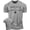 T-Shirt Heather Grey, variant on Gymish Embrace Muscle Pain Men’s Workout T-Shirt – Funny Gym Shirt, Lifting Tee, Deadlift Fitness & Bodybuilding Top