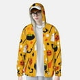 thumbnail image 2 of Kdxio Happy Halloween 3 Print Women Men Sun Protection UPF 50+ Jackets Zip Up Long Sleeve Hoodie Hiking Lightweight with Pockets, 2 of 7