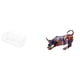 thumbnail image 1 of Cesta de almacenamiento colgante,Cesta de almacenamiento para gabinete organizador de pared colgante,Estatua de toro de resina,Pintura Resina Toro Estatua Escultura Inicio,Figuras de animales, 1 of 8