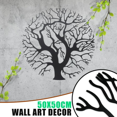 20 Tree Of Life Wall Art Metal Hanging Round Sculpture Bedroom Garden Decor Walmart Canada