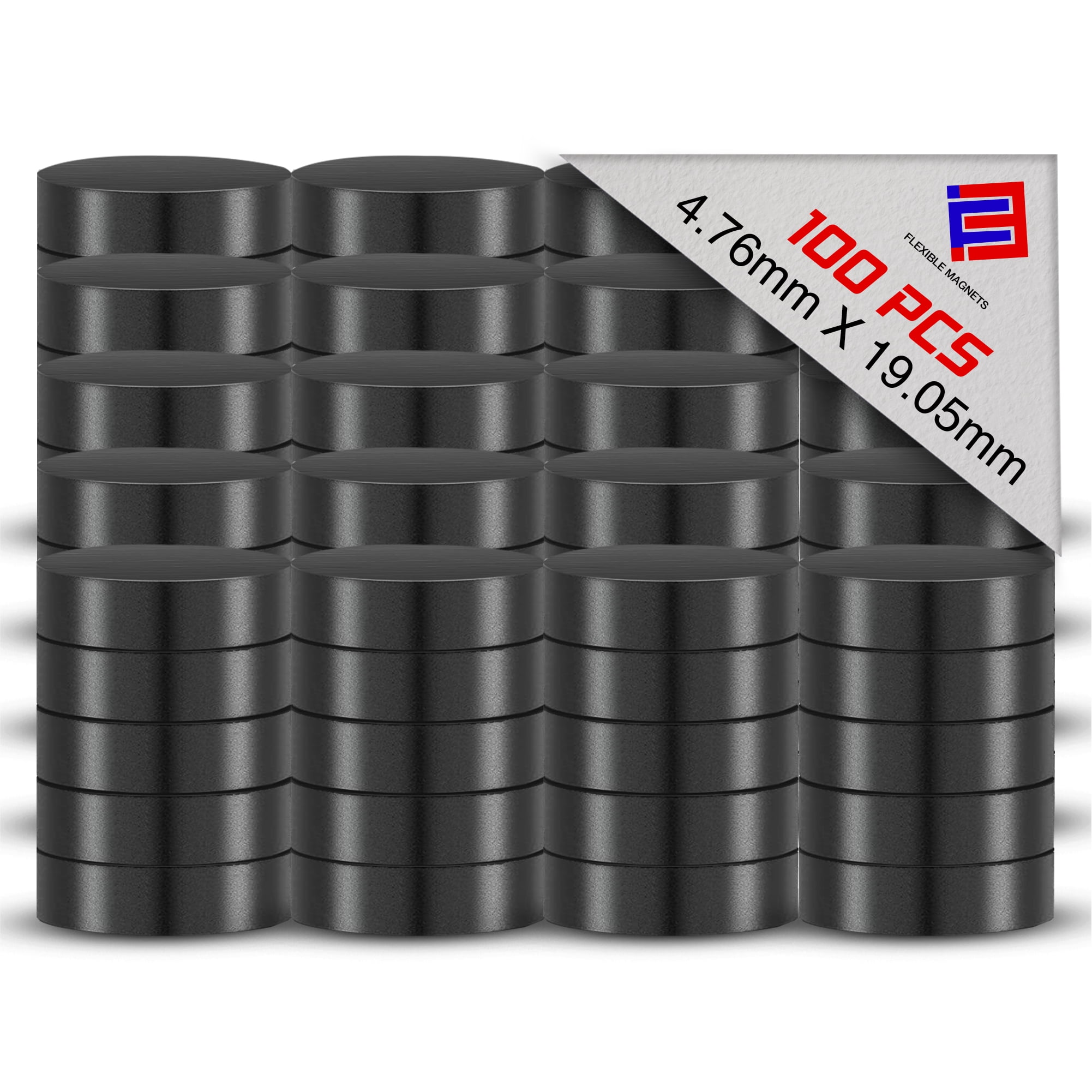 Magnets - Round Disc Ferrite Magnets for Projects, House, Crafts. Round, 50 Pcs - Walmart.com