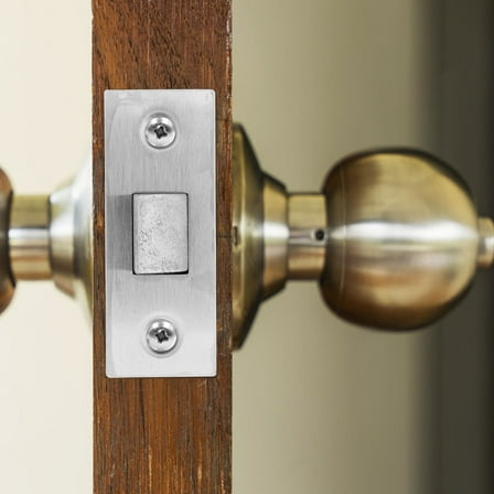 ROSENICE 1Pcs Golden Tubular Mortice Latch Door Lock Deadbolt Stainless Steel for Sliding and Barn Doors