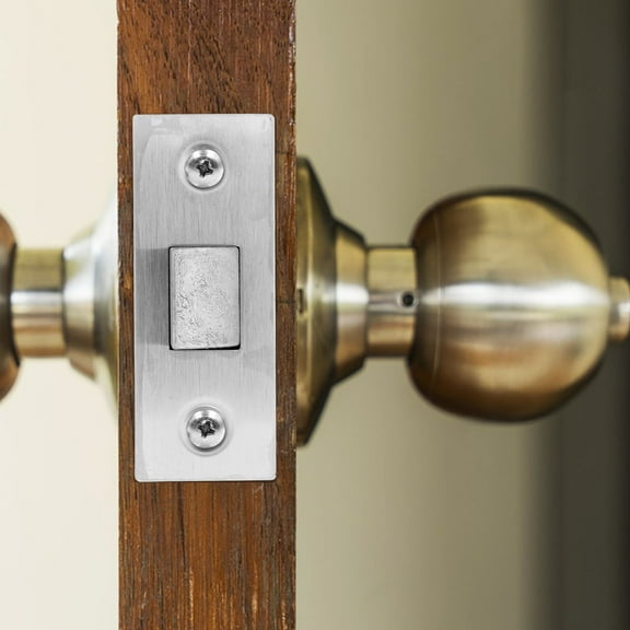 ROSENICE 1Pcs Golden Tubular Mortice Latch Door Lock Deadbolt Stainless Steel for Sliding and Barn Doors