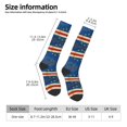 thumbnail image 3 of Women's Knee High Socks Retro Cape Verde Flag Outdoor Casual Tube Socks, 3 of 7
