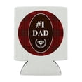 thumbnail image 2 of Dad Number One Best Father Plaid Can Cooler - Drink Sleeve Hugger Collapsible Insulator - Beverage Insulated Holder, 2 of 3
