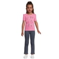 thumbnail image 3 of 365 Kids from Garanimals Girls Rib Flare Pants, 2-Pack, Size 4-10, 3 of 5