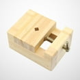 thumbnail image 3 of EeaseCA Large Size Pine Wood Engraved Printing Fixing Tool Engraved Seal Stone Engraved Chapter Fixing Tool(Beige), 3 of 7
