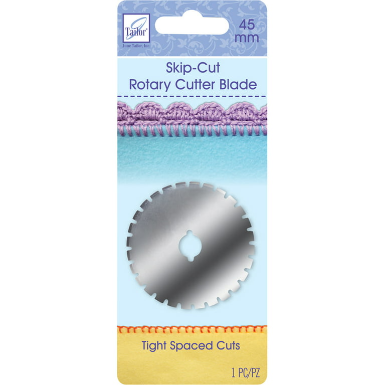 June Tailor Rotary Cutter Blade Refill, 45 mm Skip Cut