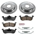 thumbnail image 3 of PowerStop Rear Z36 Truck & Tow Carbon-Fiber Ceramic Brake Pad and Drilled and Slotted Rotor Kit Fits: FORD LINCOLN Select Models K4683-36, 3 of 9