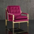 thumbnail image 5 of Picket House Furnishings Tribeca Accent Chair in Cranberry, 5 of 8