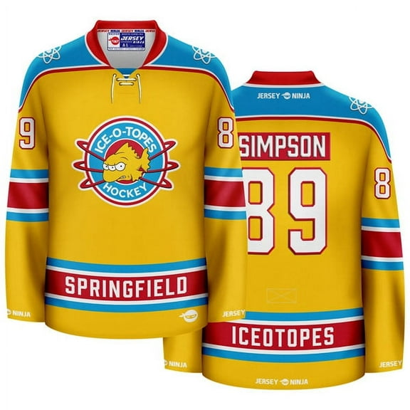 Springfield Iceotopes Simpson Hockey Jersey