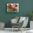 thumbnail image 5 of Trademark Fine Art Joanne Porter Deep Red Geraniums Canvas Wall Art - 18x24, 5 of 5