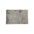 thumbnail image 1 of HomeRoots 317176 5 x 8 in. Sheepskin Rug & Throw - Gray, 1 of 3