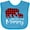 Turquoise, variant on Inktastic I Love My Mommy Boys or Girls Baby Bib