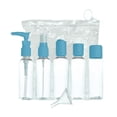 thumbnail image 1 of Kit De Viaje Botellas Rellenables Frascos Bolsillo Estuche, 1 of 3