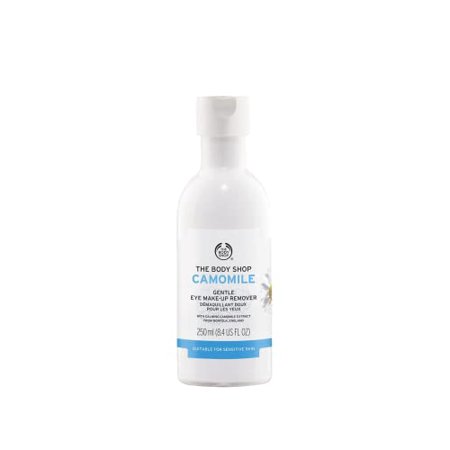 The Body Shop Chamomile Gentle Eye Makeup Remover for Sensitive Skin, Vegan, Clear, 8.4 Fl Oz