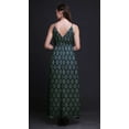 thumbnail image 2 of Bimba Robe Longue Maxi de Plage pour Femmes à Blocs Imprimés, à Bretelles, Tenue de Villégiature d'Été - X-Grand, 2 of 5