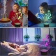 thumbnail image 5 of Lámpara de noche 3D con holograma LED de Attivolife, lámpara de mesa y escritorio con luz 3D de dados de póker, 5 of 5