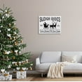 thumbnail image 2 of Stupell Industries Sleigh Rides Vintage Santa Claus Graphic Art Gallery Wrapped Canvas Print Wall Art, Design by Lettered and Lined, 2 of 7