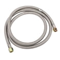 thumbnail image 1 of 6ft 7Pcs 6ft RV Hose Extension with Quick Connect Fittings Stainless Steel Anti Pressure Flexible RV Hose Line Extension for Trailer Van, 1 of 7